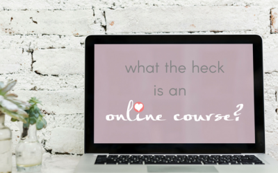 What The Heck IS an Online Course?